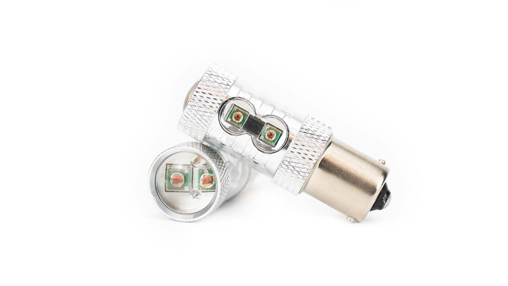 BAU15S PY21W (25W) LED turn signal bulbs - Image 6